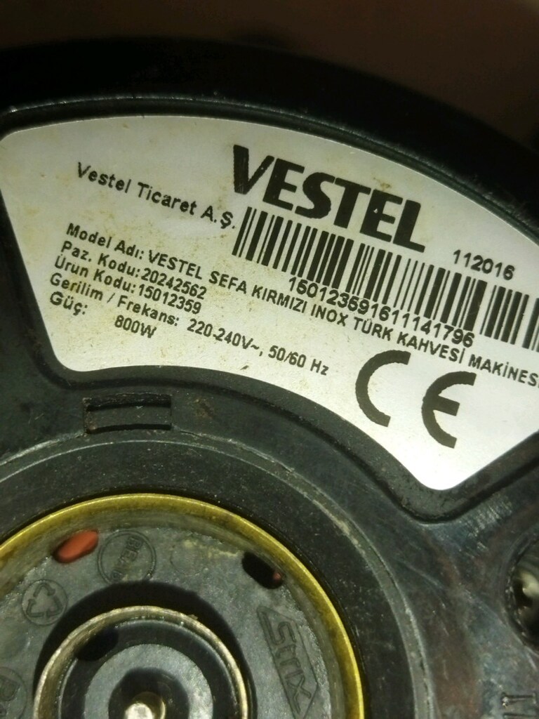 krom kahve makinesi Vestel - 4