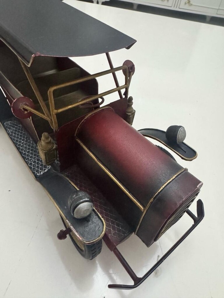 Büyük Boy Metal Klasik Araba Biblo 30 cm TAKASA AÇIK - 2