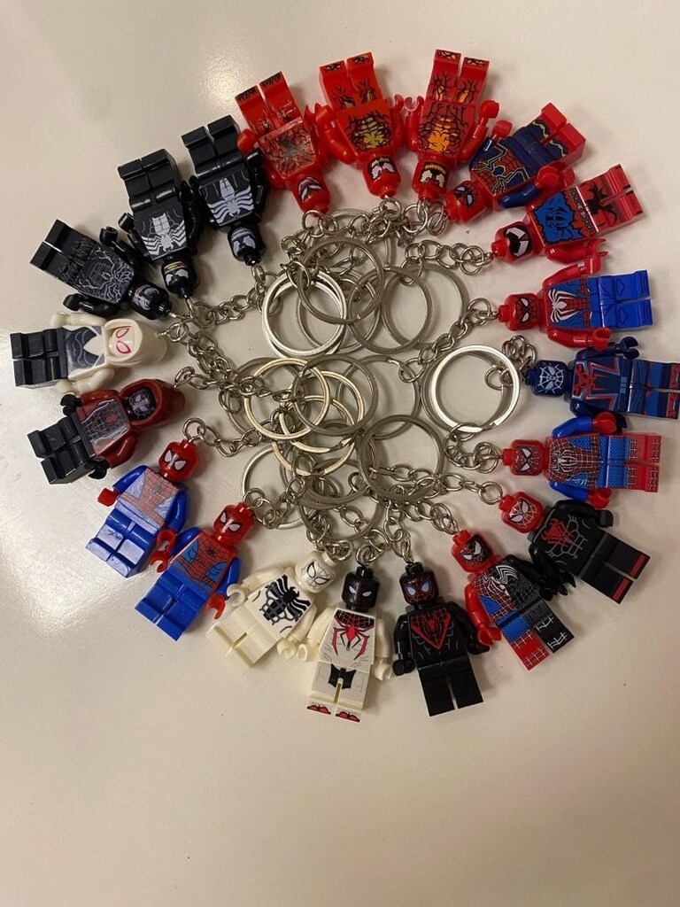 Lego Spiderman Anahtarlık Seti - 3