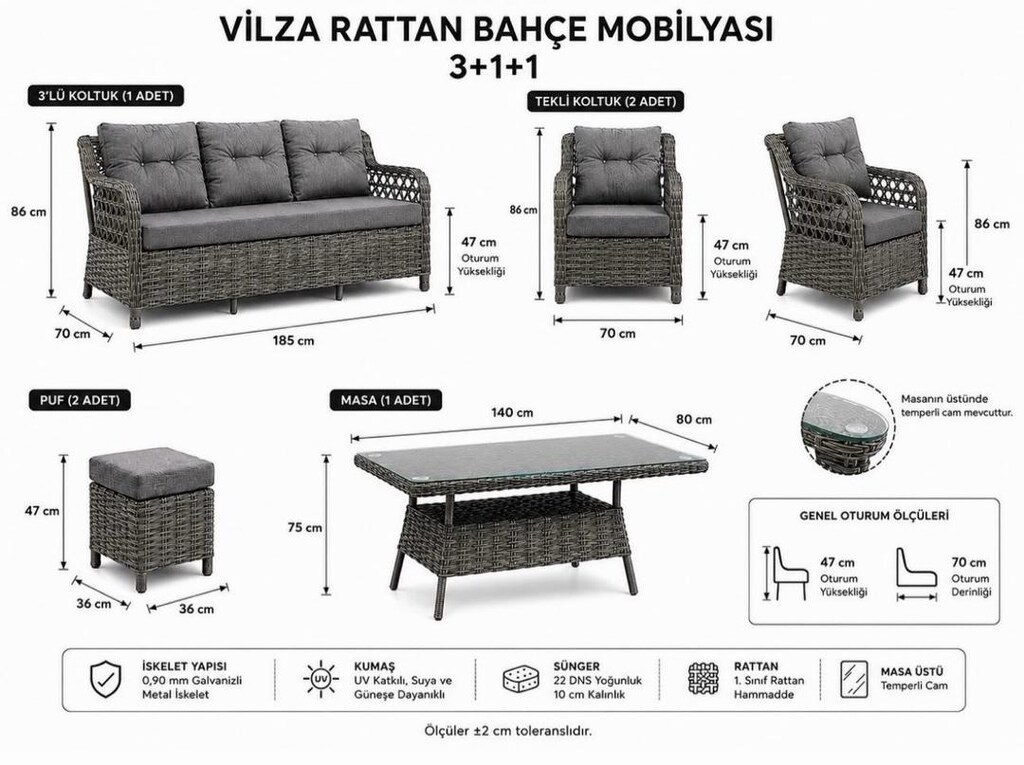 bahçe takımı - 6