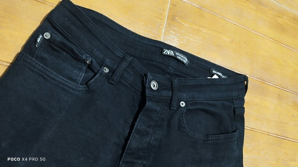 #Zara skinny jeans kot pantolon.Eni çekilince 43 Boyu 95 Paça 12??? - 2