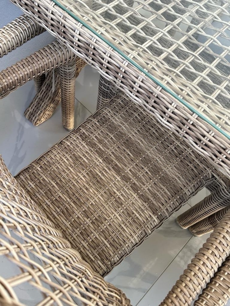 Rattan masa takımı - 11