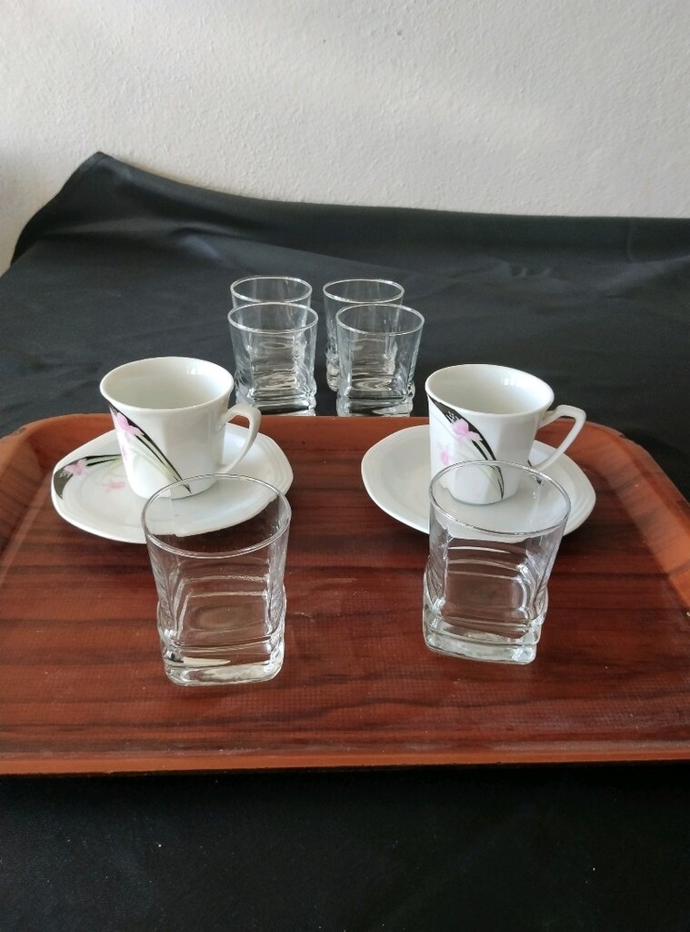 LAV Kahve Yanı Su Bardak. - 2