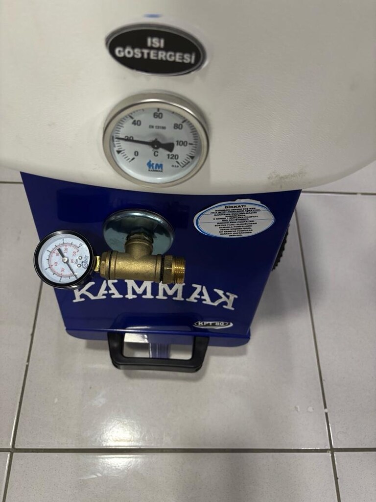 Kammax KPT 80 Tesisat & Petek Temizleme Makinesi - Isı Göstergeli - 3