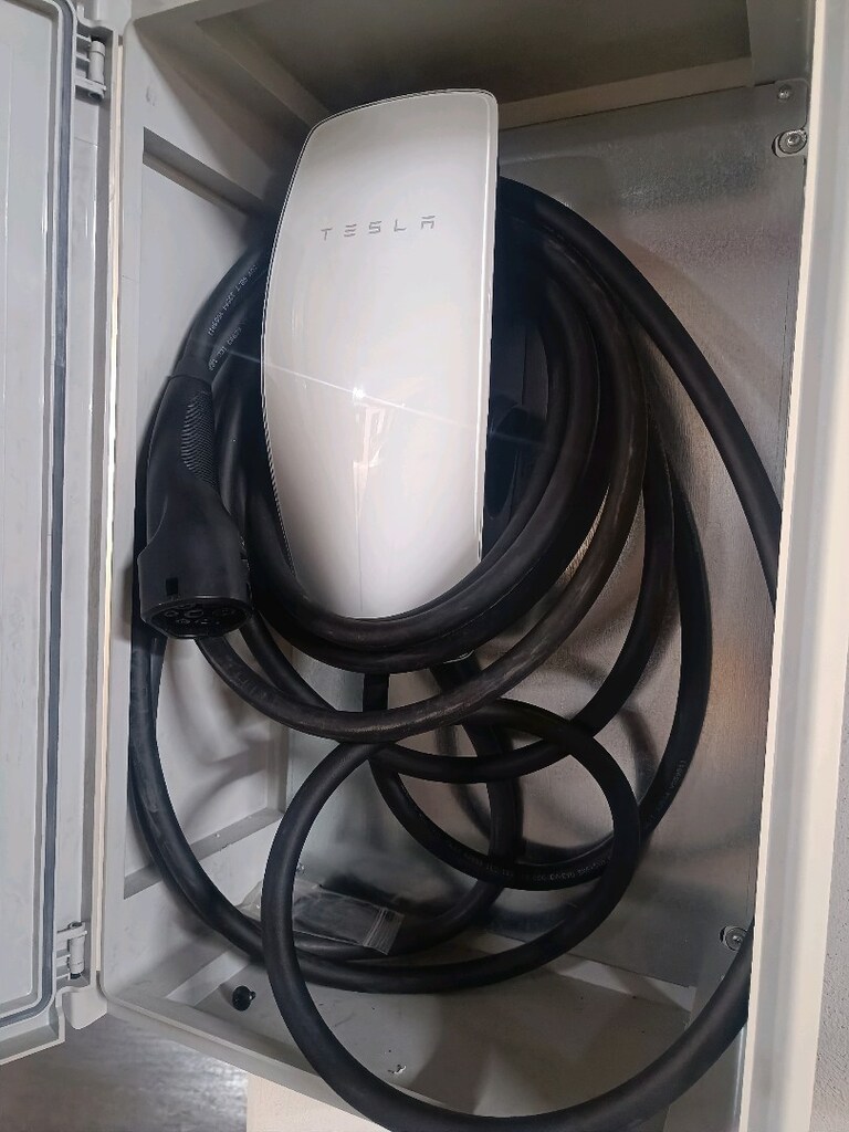 Hazır Tesisatlı Tesla 22 kW Şarj İstasyonu + 20 Metre Kablo & Pano - 5