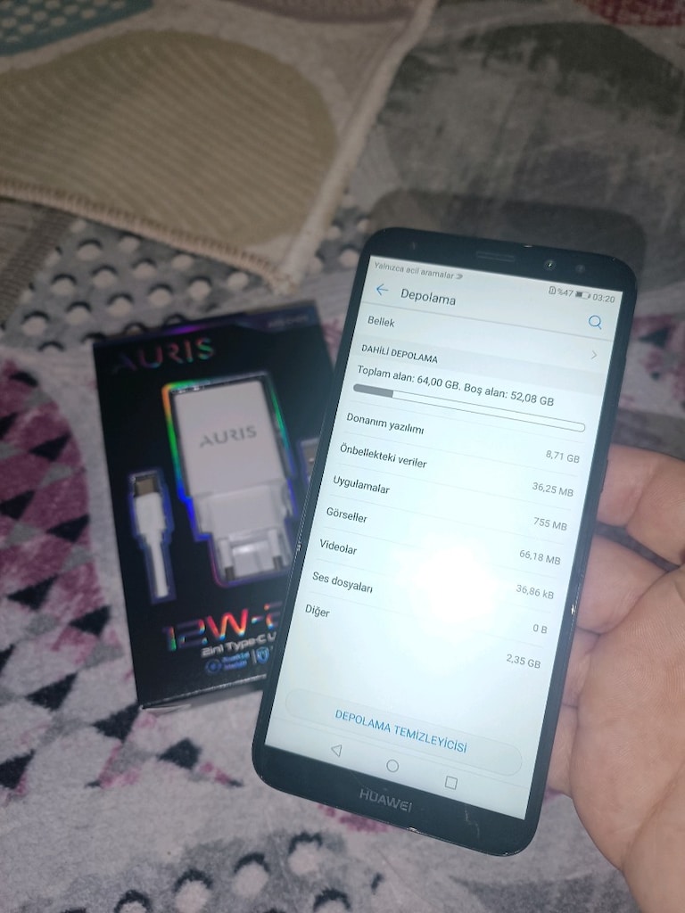 huwai mate 10 lite 64gb hafıza 4gb ram yurtiçi cihazi tr - 6