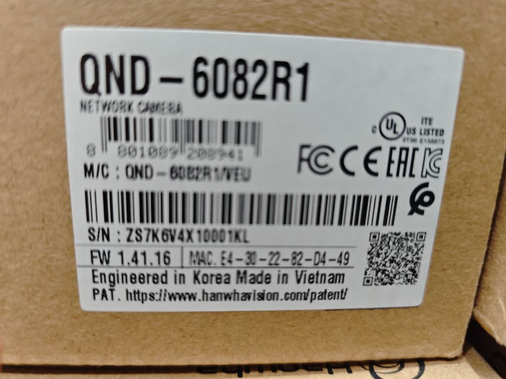 HANWHA QND-608R1 2MP IP DOME KAMERA SIFIR KUTULU - 3