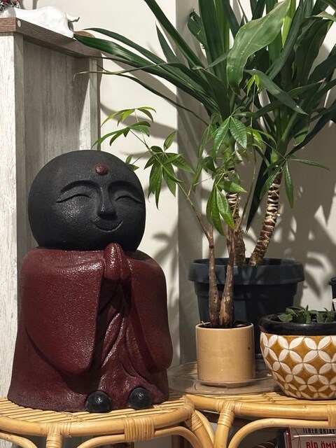 Büyük Boy Dekoratif Jizo Buda Heykeli