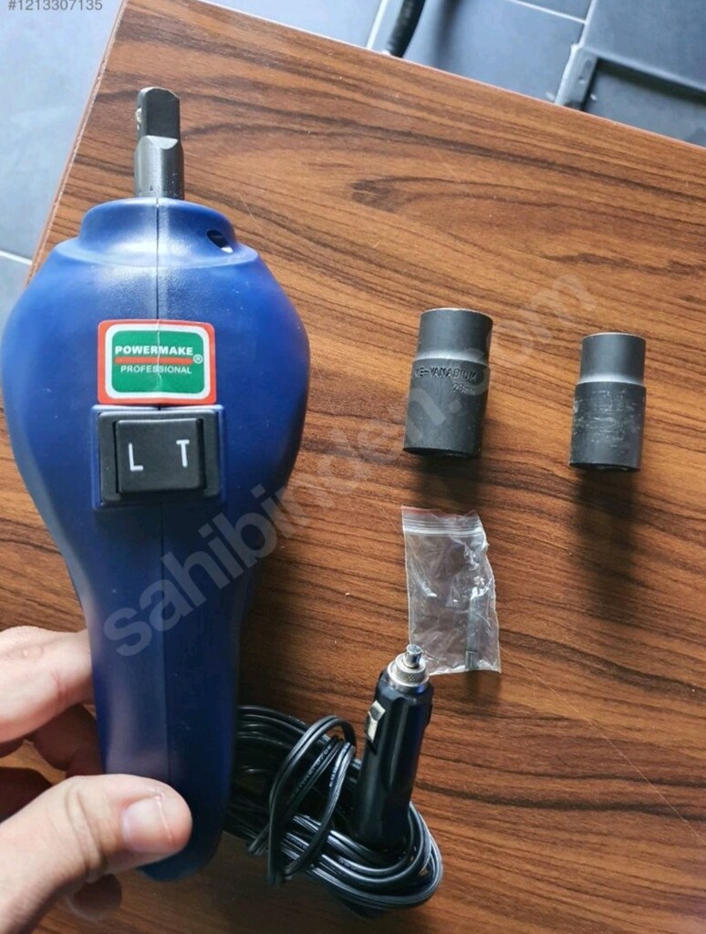 Çakmaklık Çıkışlı 12 volt bijon somun sökme - 2