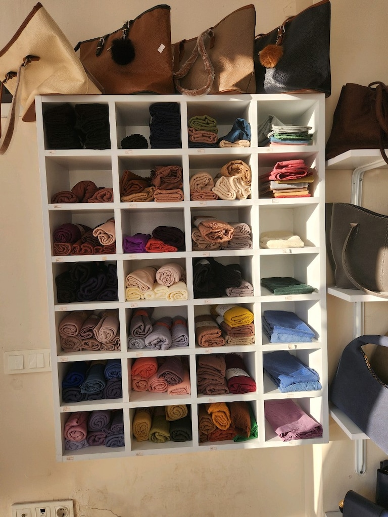Dolap şal eşarp standı masa sandalye - 2