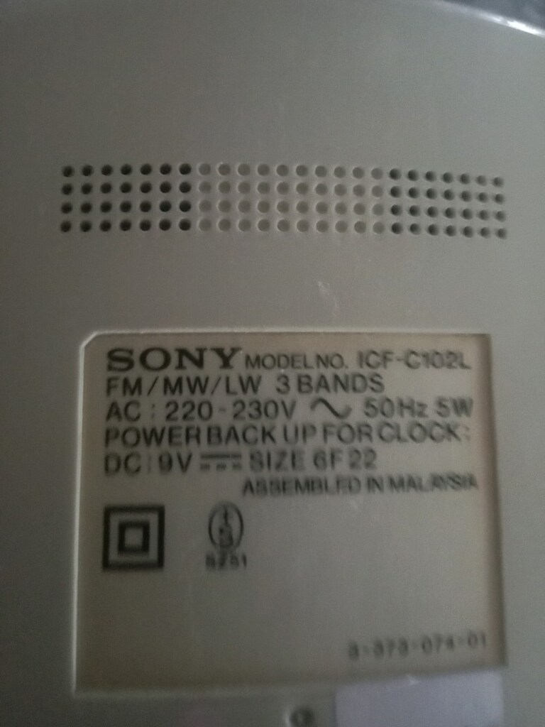 Sony radyo saat pilli ve elktirkli - 4