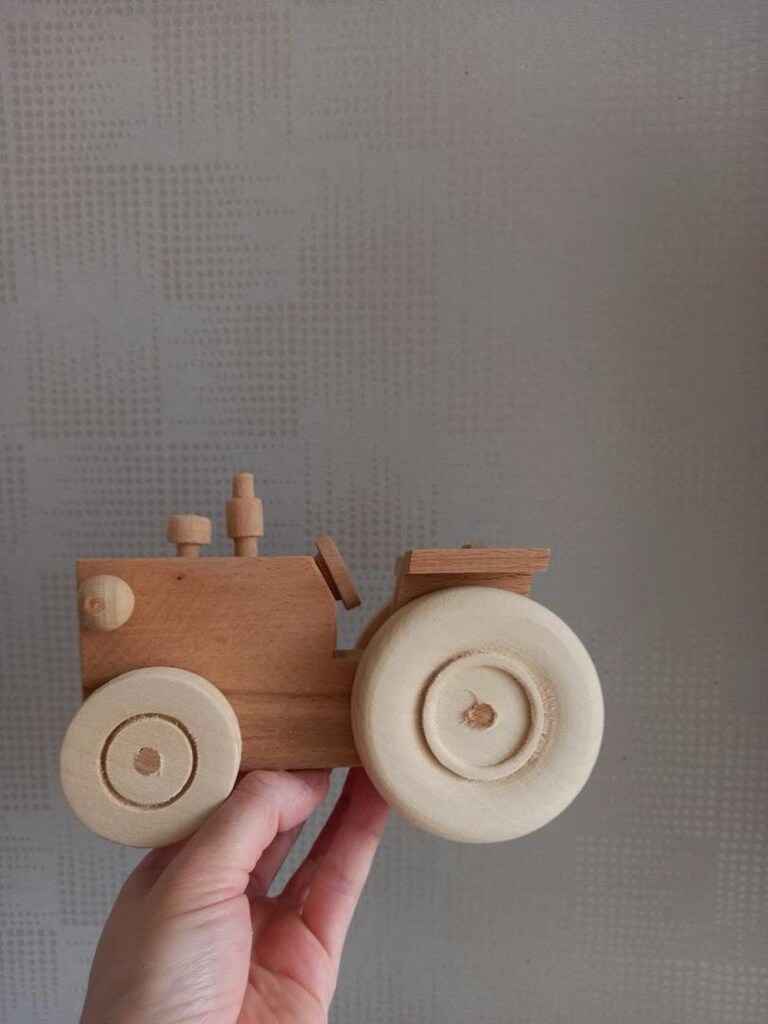 Ahşap Traktör ve Traktör Kasası - 11