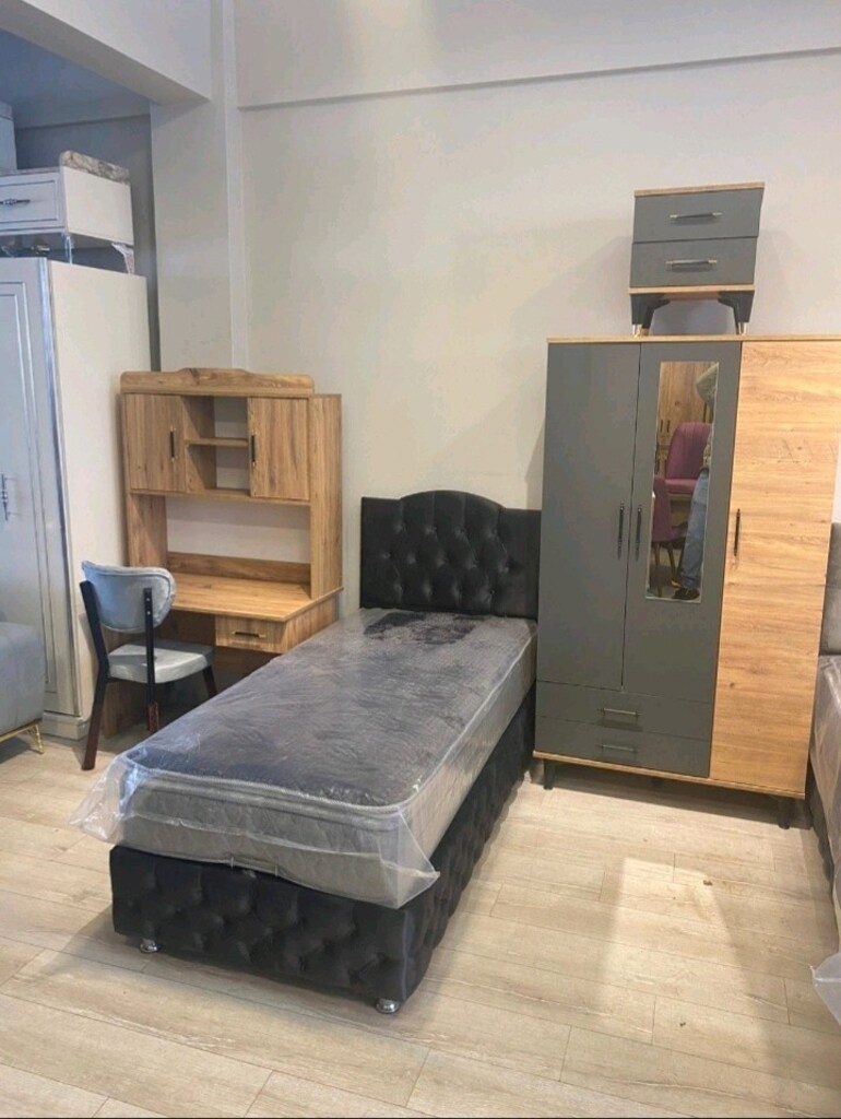 SIFIR TEK KİŞİLİK YENİ BAZA BAŞLIK YATAK ŞOK FİYAT - 17