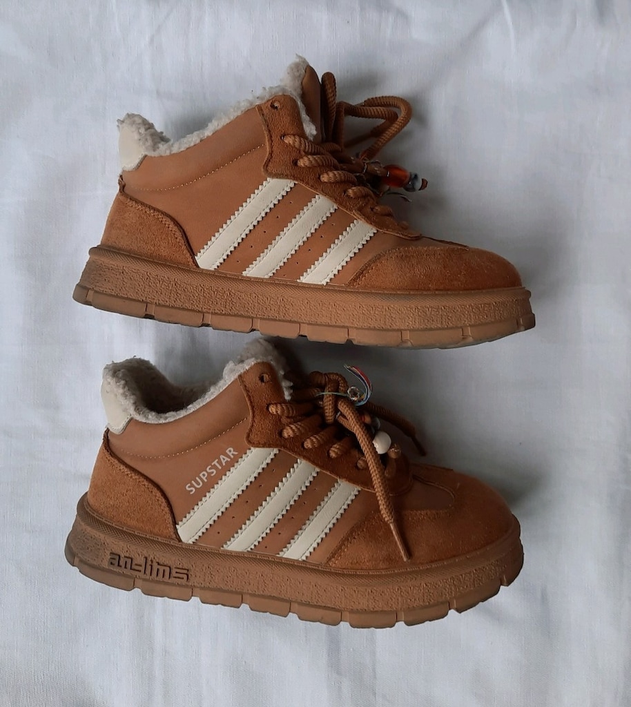 35 Numara Çocuk Süet Sneaker Ayakkabı - 2