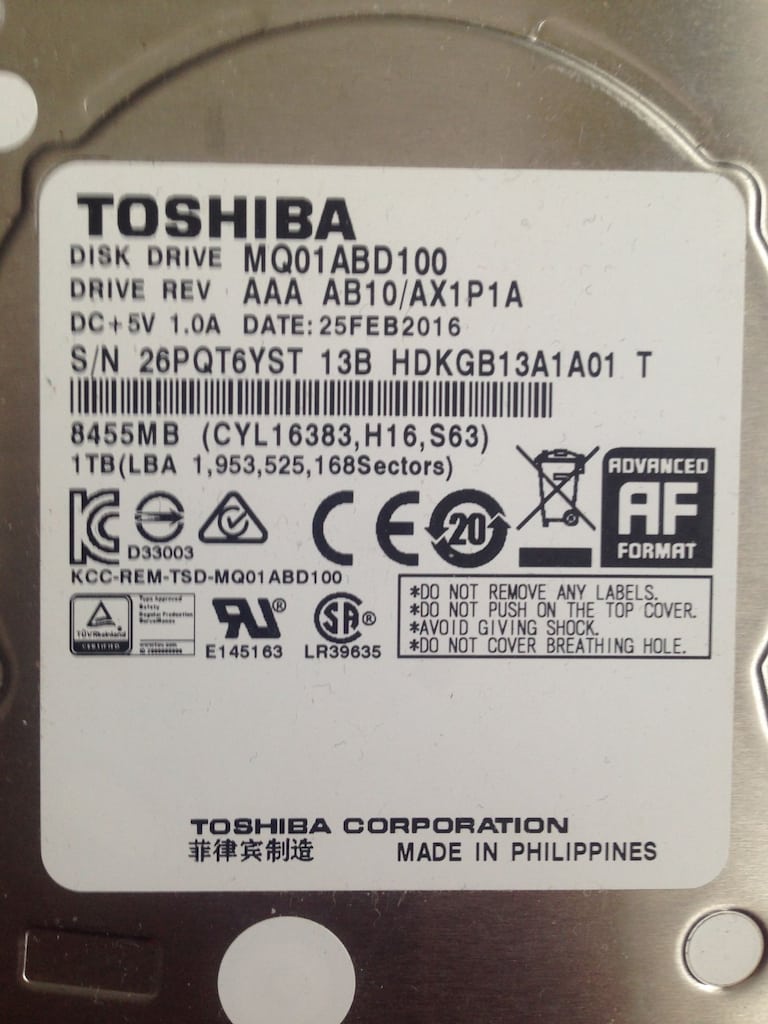 TOSHİBA 1TB SEAGATE 1TB SEAGATE 320GB SATA 2.5" HARDDİSK NOTEBOOK - 2