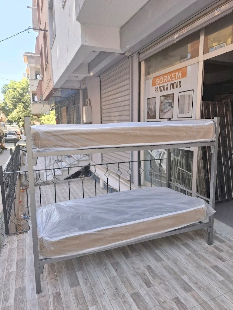 SANTİYE İŞÇİ RANZASI IKI YATAK ÜCRETSİZ TESLİMAT - 4