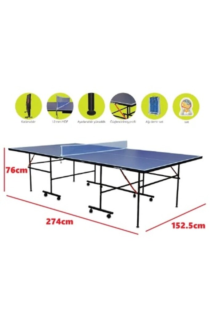 SIFIR-Dynamic Sport Katlanabilir Masa Tenisi & Pinpon Masası - 2