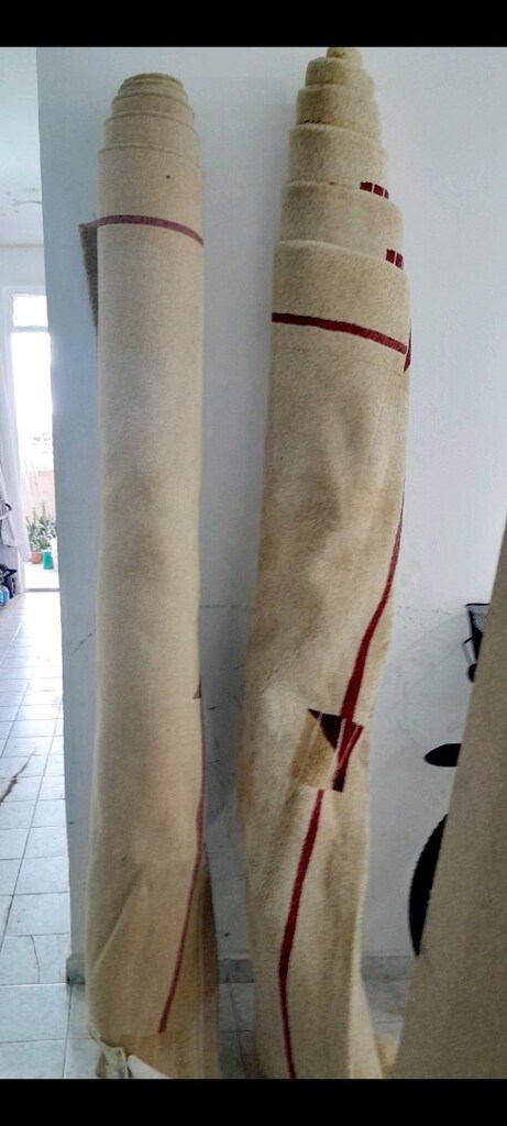 Koyunlu orjinal yün halı 6 m metre kare orjinal yün hali.2 ad - 3