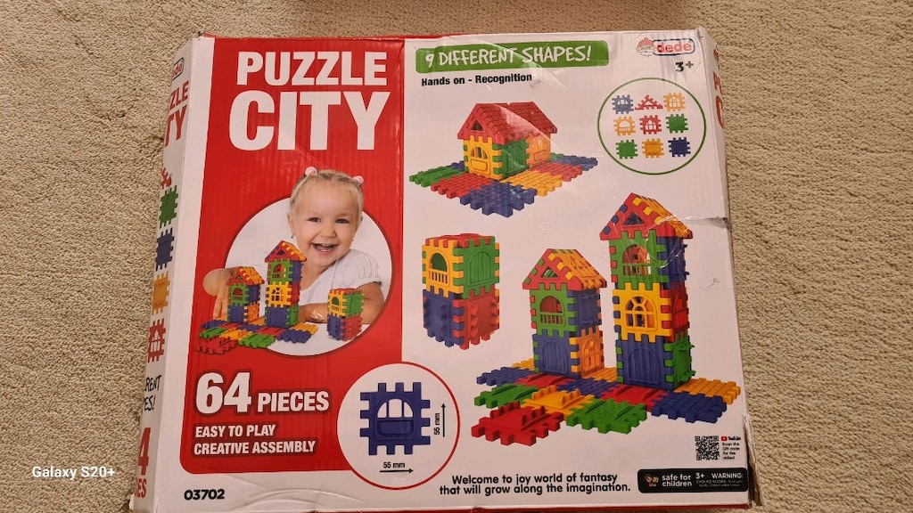 dede marka puzzle city yapı oyuncagi - 3