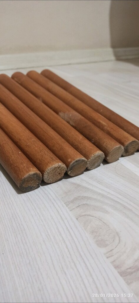 7 adet ahşap sehpa ayağı - 3