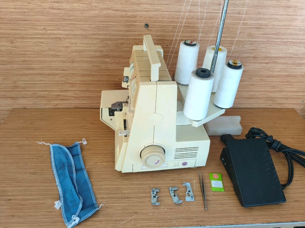 PFAFF calanda hobbylock 4 iplik overlok makinesi - 5