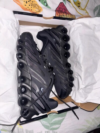 nike air max dn8 erkek siyah spor ayakkabı
