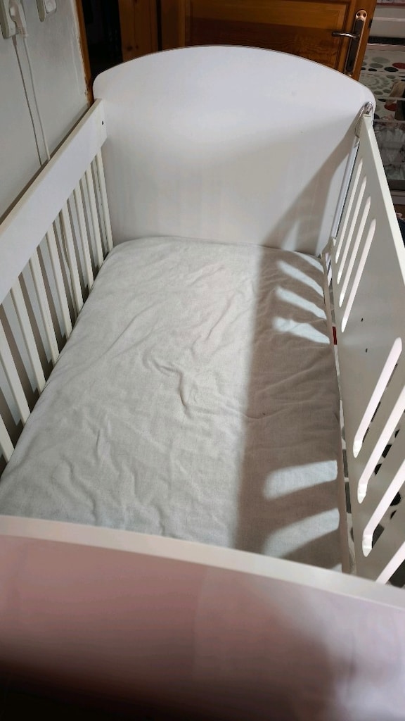 SALLANAN 4 çekmeceli MDF bebek beşik - 3