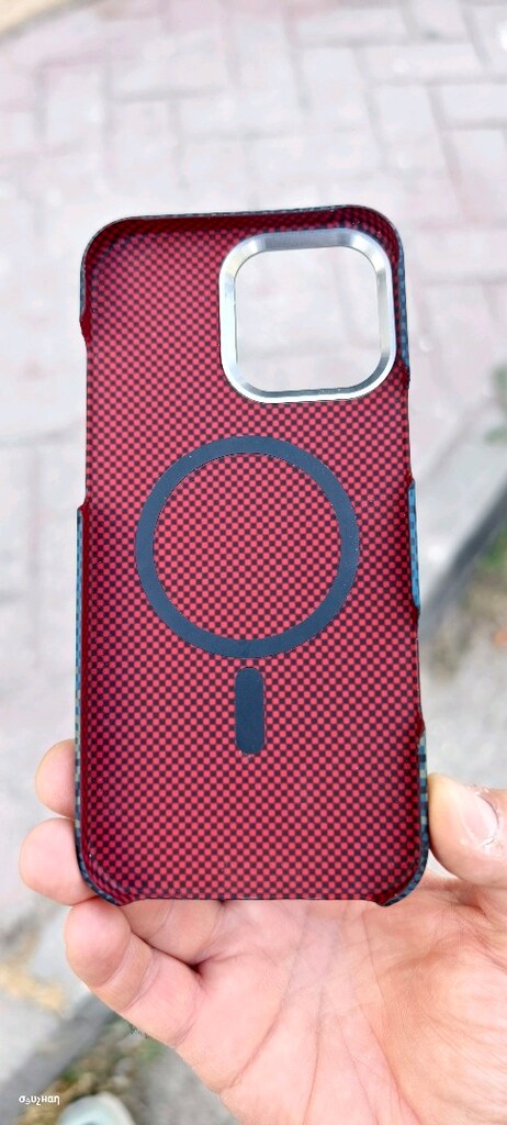 IPHONE 16 PROMAX KARBON KILIF. - 2