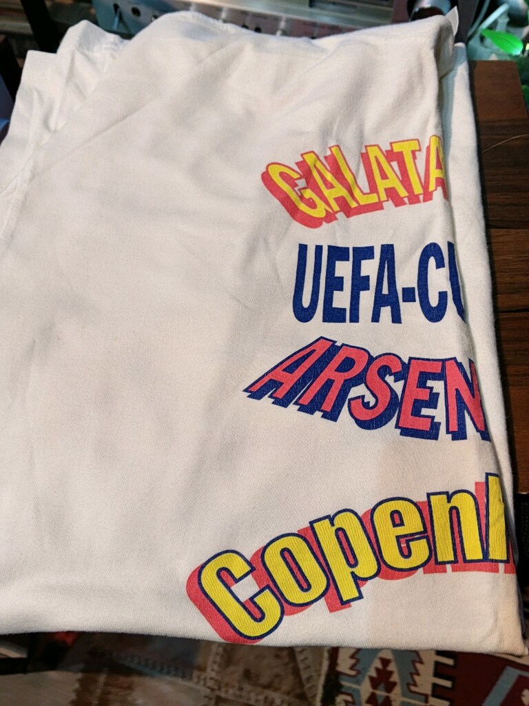 Galatasaray'ın Arsenal UEFA Kupa Maçı Tişörtü - 7