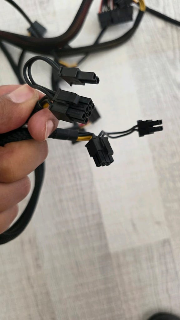 Game power 650watt 80 plus power supply psu - 3