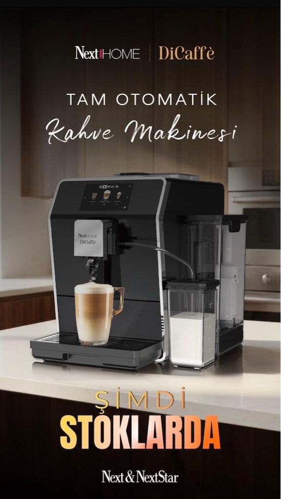 NEXTHOME DİCAFFE OTOMATİK KAHVE MAKİNASI YETKİLİ SERVİSTEN SÜPER FIRSA