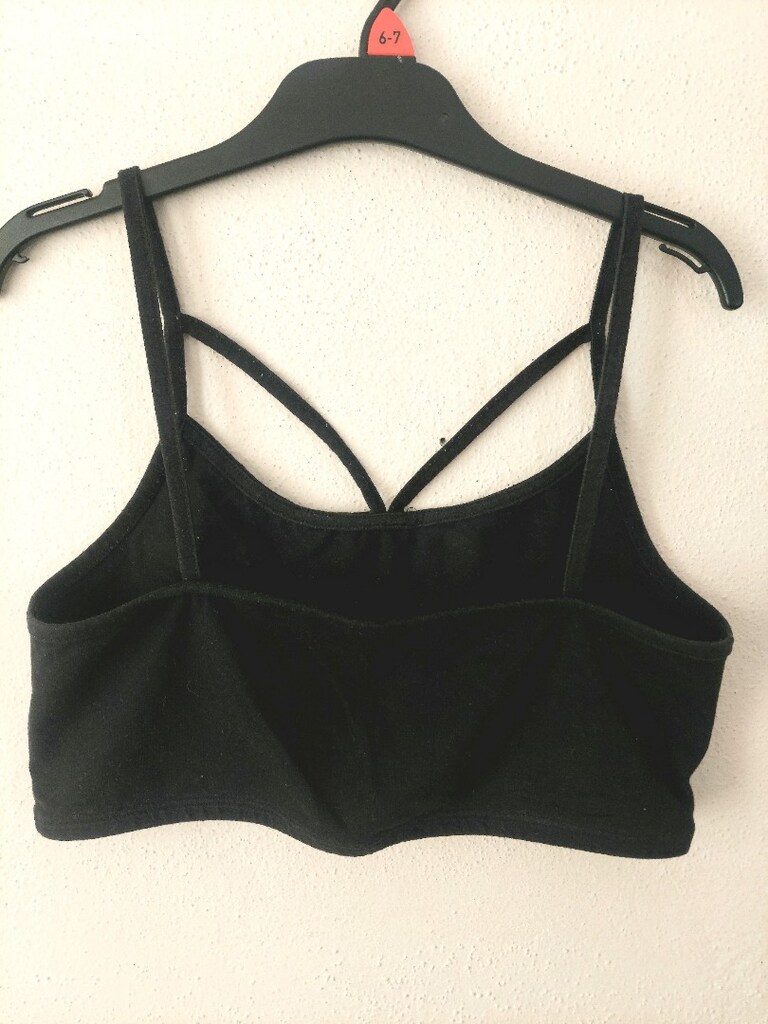 Kadın Çapraz Askı Detaylı Crop büstiyer - 4