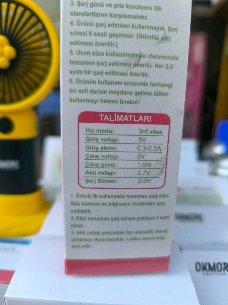 buzz gibi serinletir mini el fanları - 3