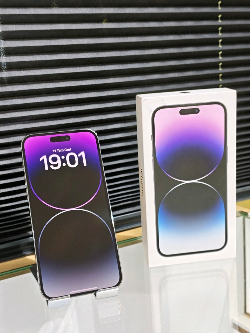 HATASIZ İPHONE 14 PRO MAX 128 GB MOR - 3