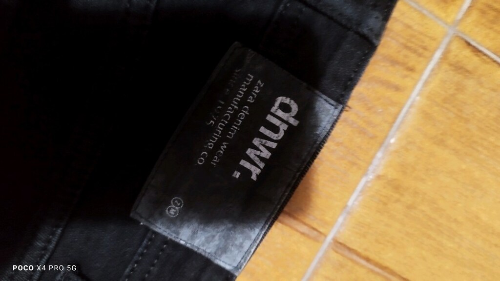 #Zara man jeans kot pantolon Eni çekilince 49  Boyu 100 - 5
