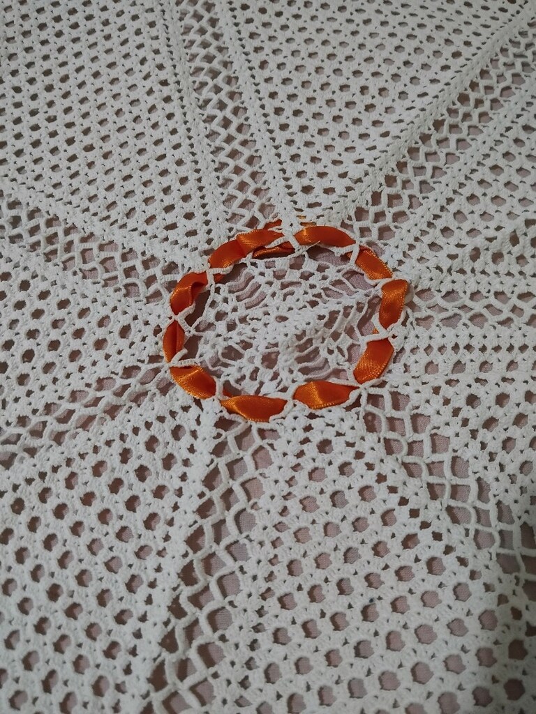 el emeği masa/fiskos örtüsü yıldız model - 2