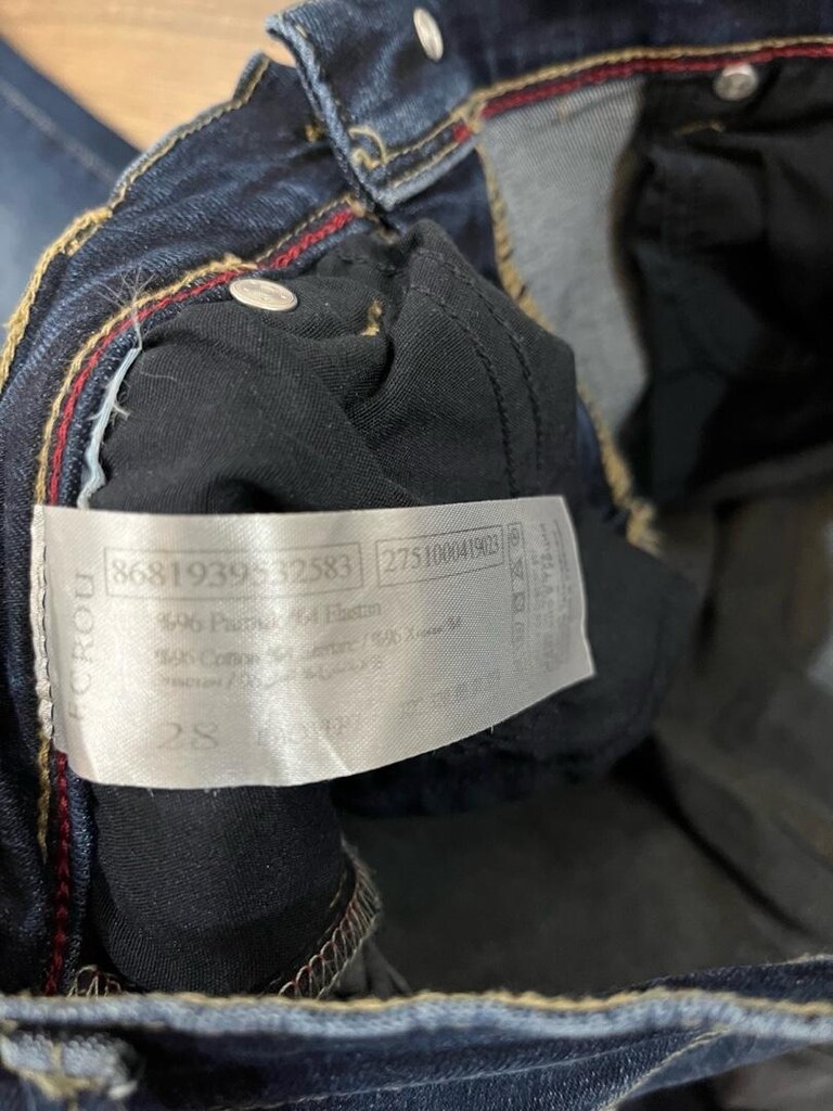 Ecrou Marka Taşlanmış Kot Pantolon - 5