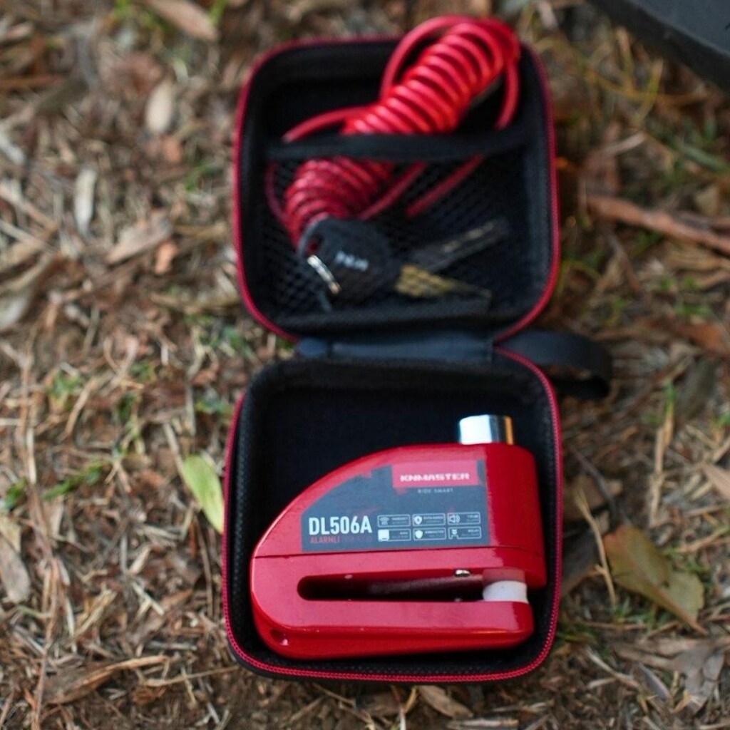 KNMASTER DL506A 6mm Alarmlı Disk Kilidi SIFIR KUTULU - 2