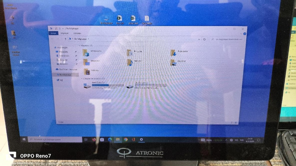 DEKOR BÜRO MOBİLYALARI QUATRONIC P655 DOKUNMATİK PC İKİNCİ EL - 8