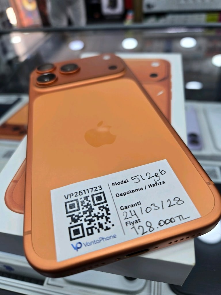 iphome 17 promax 512gb pil 100 24.03.28 hatasız takasa açık - 3