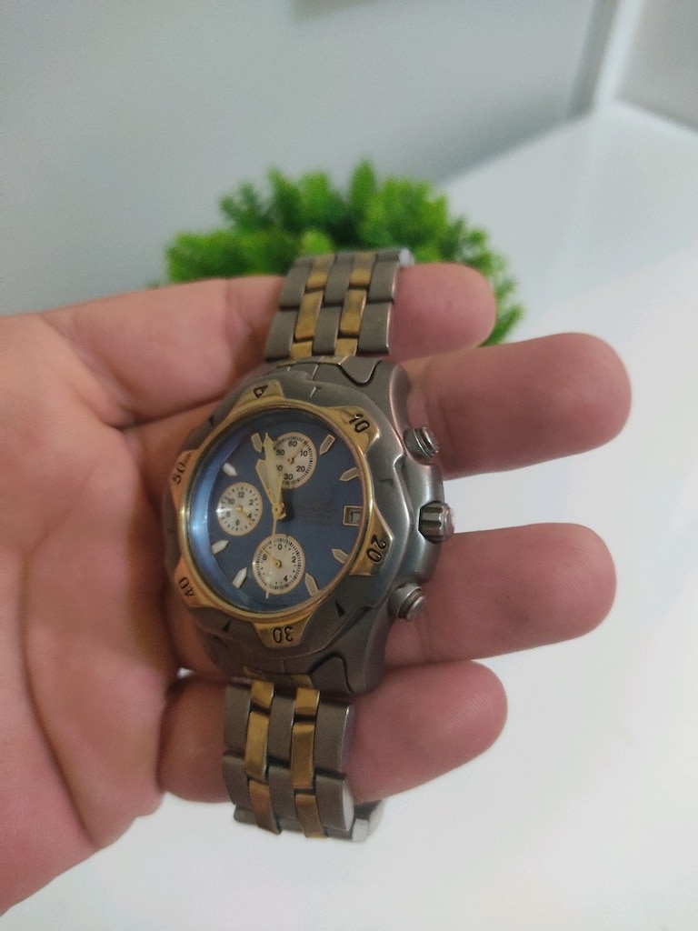 %100 Orjinal QUANTUM TITANIUM CHRONOGRAPH ERKEK SAAT - 4