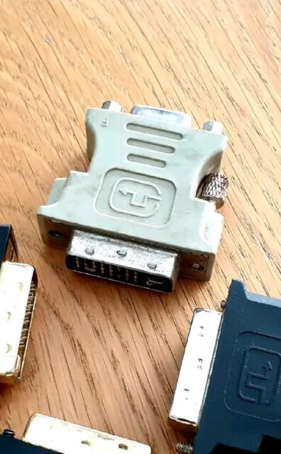 DVI to VGA Dönüştürücü DVI-I Erkek VGA Dişi
DVI 24+5 pin to VGA 15pin