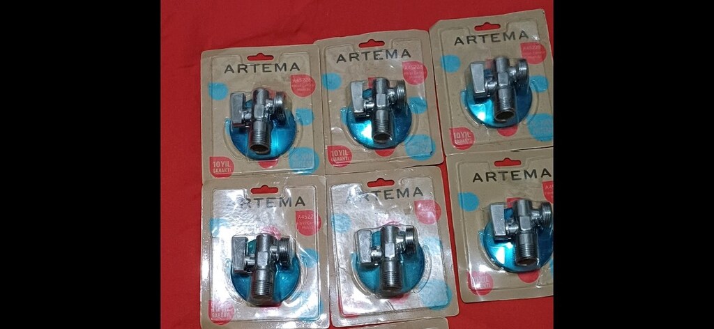ARTEMA. 6 .ADET. FILITRELI KUROM MUSLUK A45228 BULAŞIK CAMAŞIR İCİN - 2