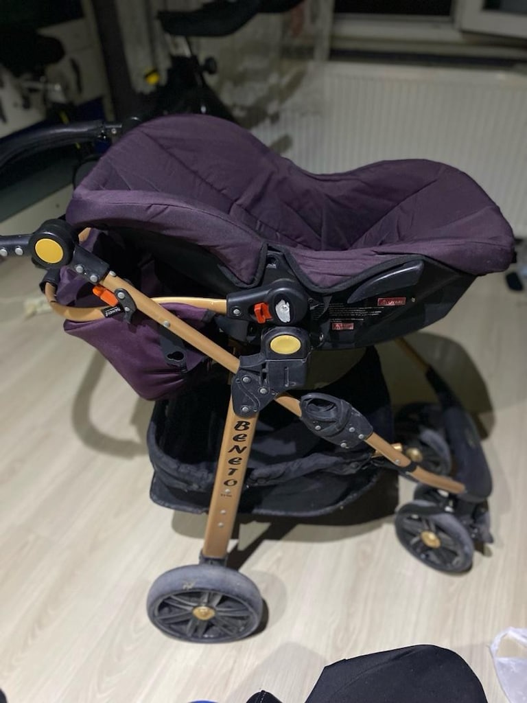 bebek arabası ve puseti takım - 4