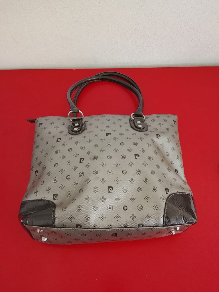 Orijinal Pierre Cardin Monogram Desenli Omuz Çantası - 4