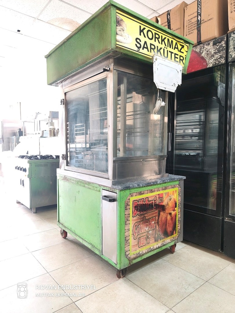 tavuk çevirme makinesi piliç kızartma makinesi grill makinası - 9