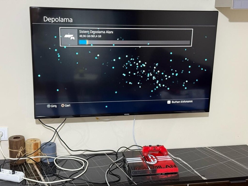 TEMİZ ORJİNAL PS4 ÇİFT KOL 1 TB - 6