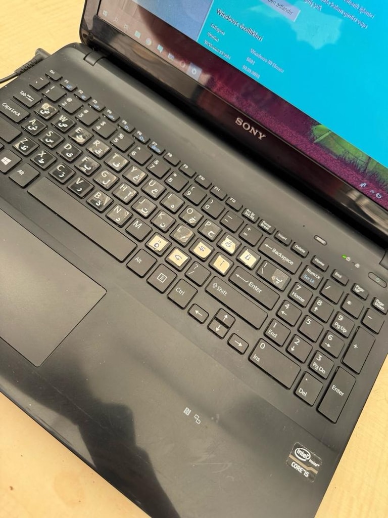 Sony Vaio i5 8GB RAM Laptop (Dükkan & POS İçin Kasa Niyetine) - 4