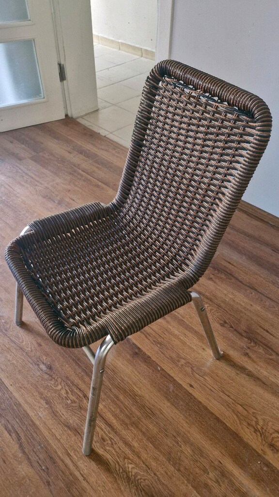 rattan sandalye - 10