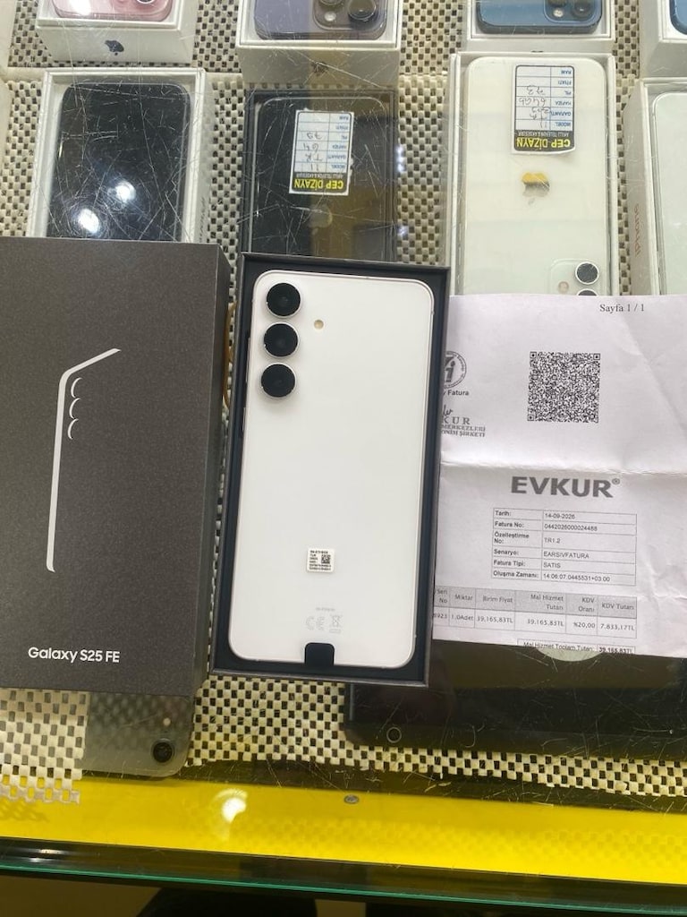 dükkandan sıfırdan farksız 1 aylık samsung s25 fe - 2